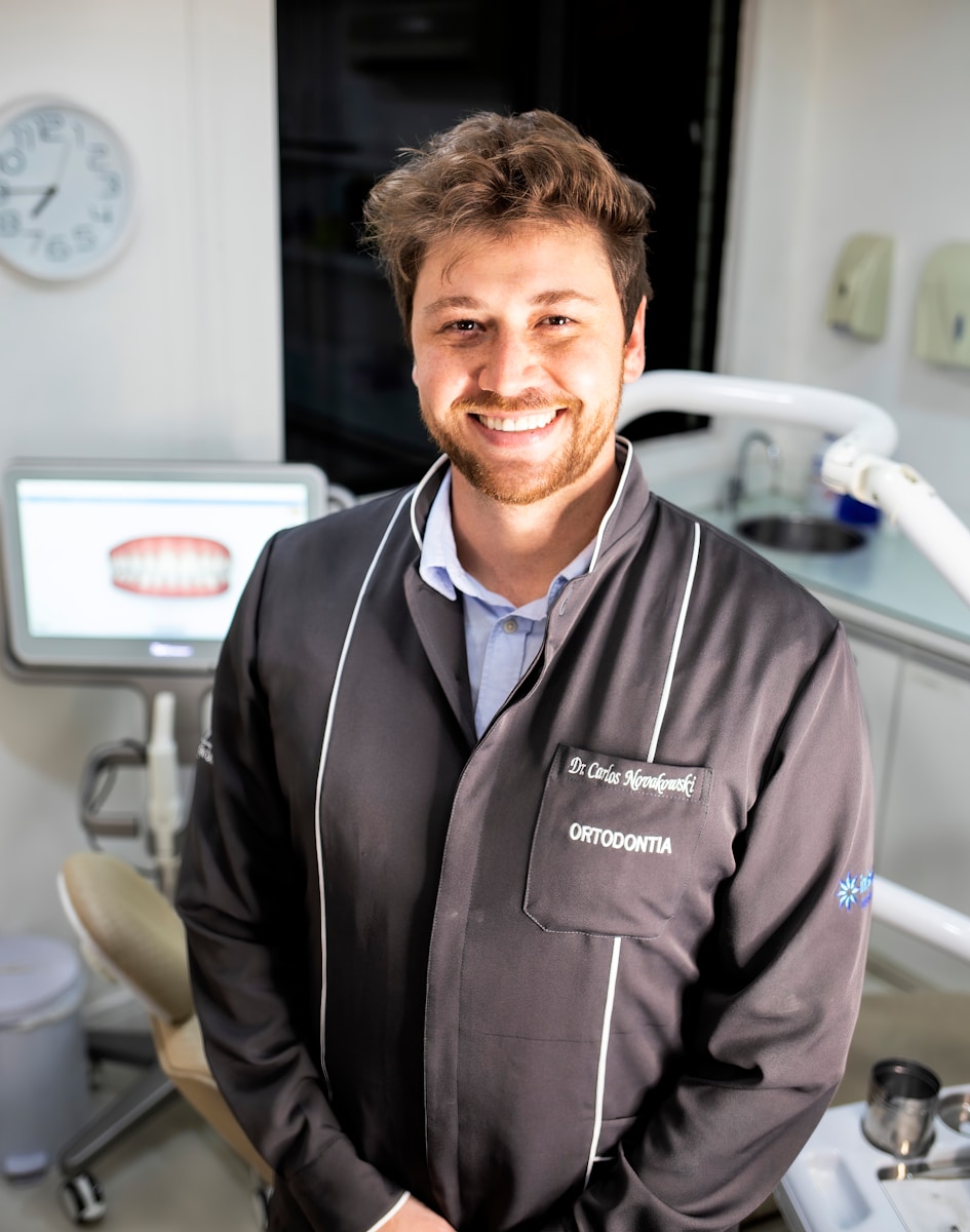 Photo by Filip Rankovic Grobgaard a man smiling for the camera